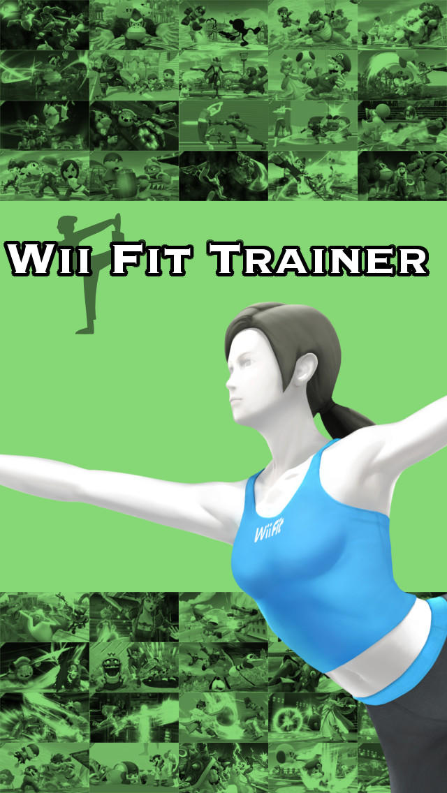 Smash 4 Iphone Wallpaper Wii Fit Trainer Female By Happymasksales On Deviantart
