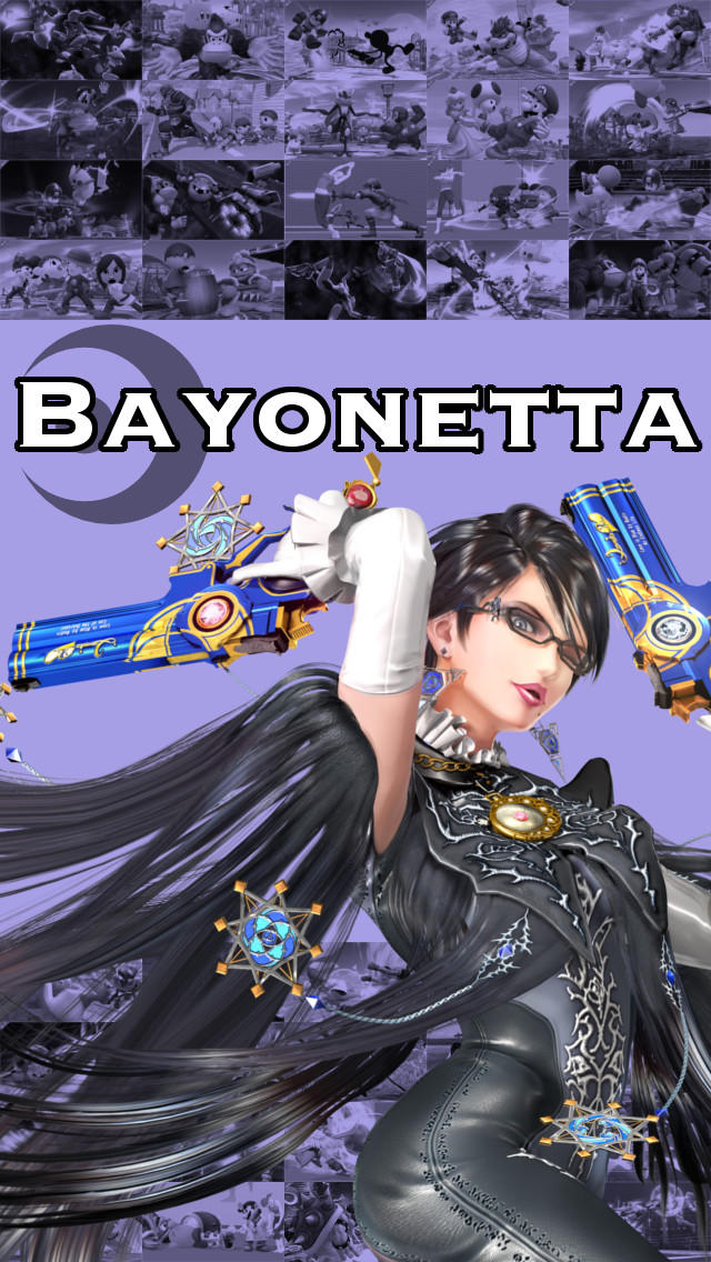 Smash 4 Iphone Wallpaper Bayonetta By Happymasksales On Deviantart