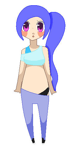 Blue Flash Oc Blue OC by LighterCross on DeviantArt