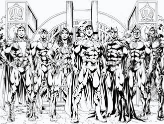 Justice League - by Jose Luis