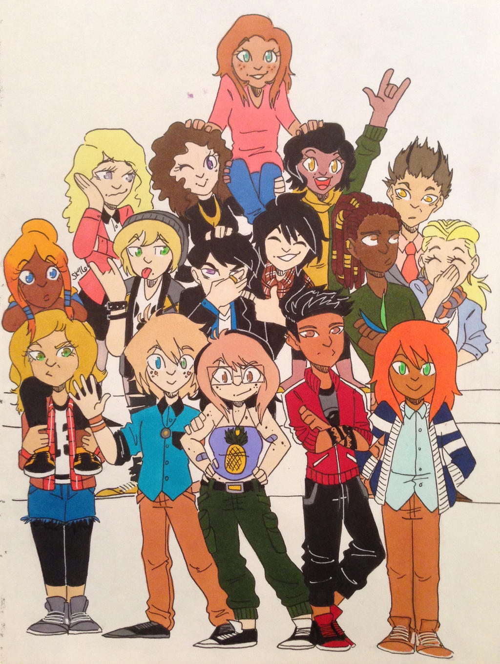 Class 2B Picture by shelbyecandraw on DeviantArt