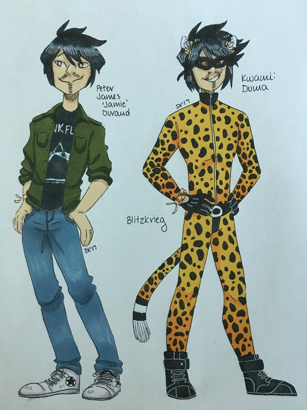 Miraculous OC: Jamie Reference by shelbyecandraw on DeviantArt