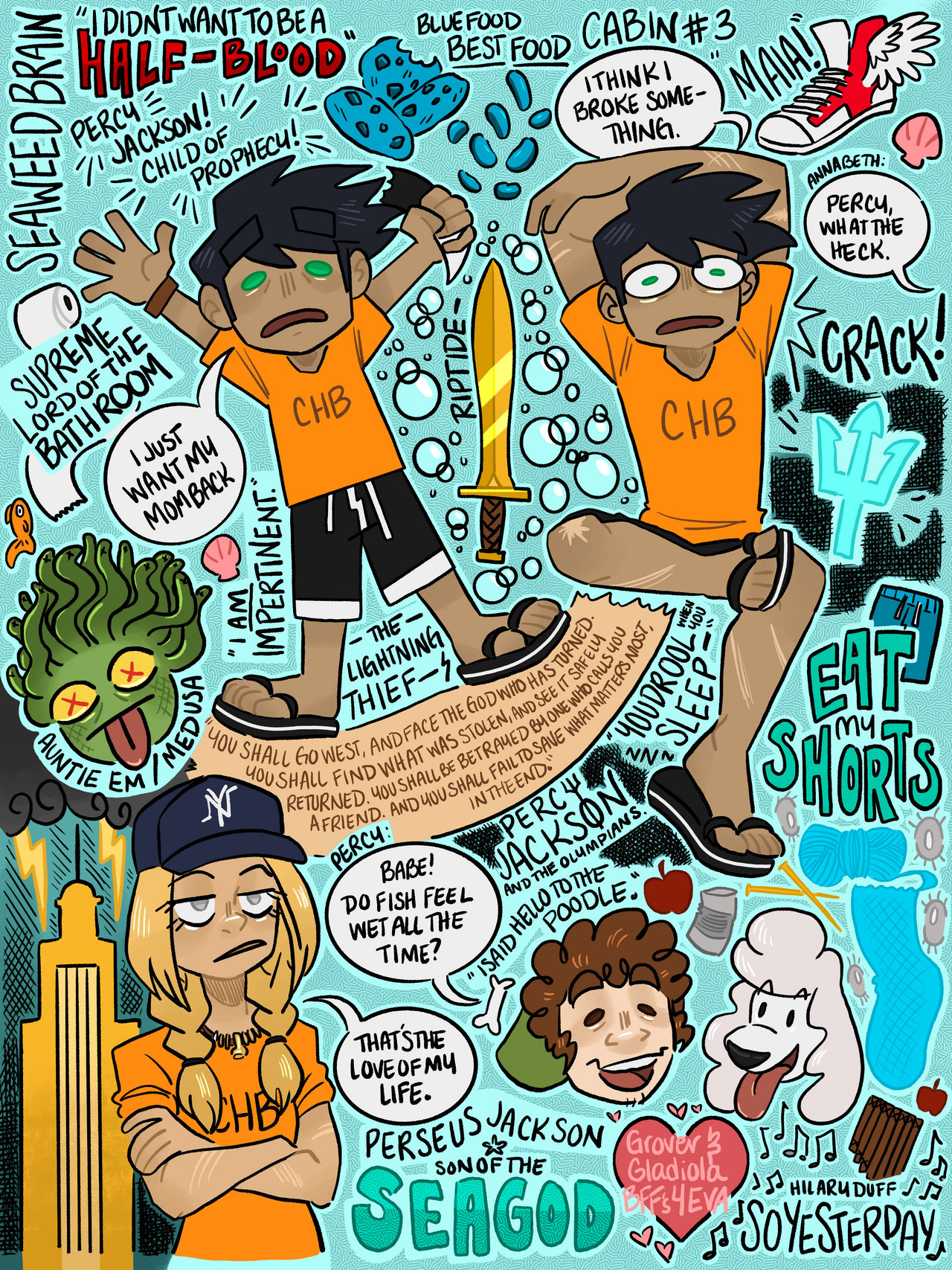PERCY SCRIBBLES by shelbyecandraw on DeviantArt