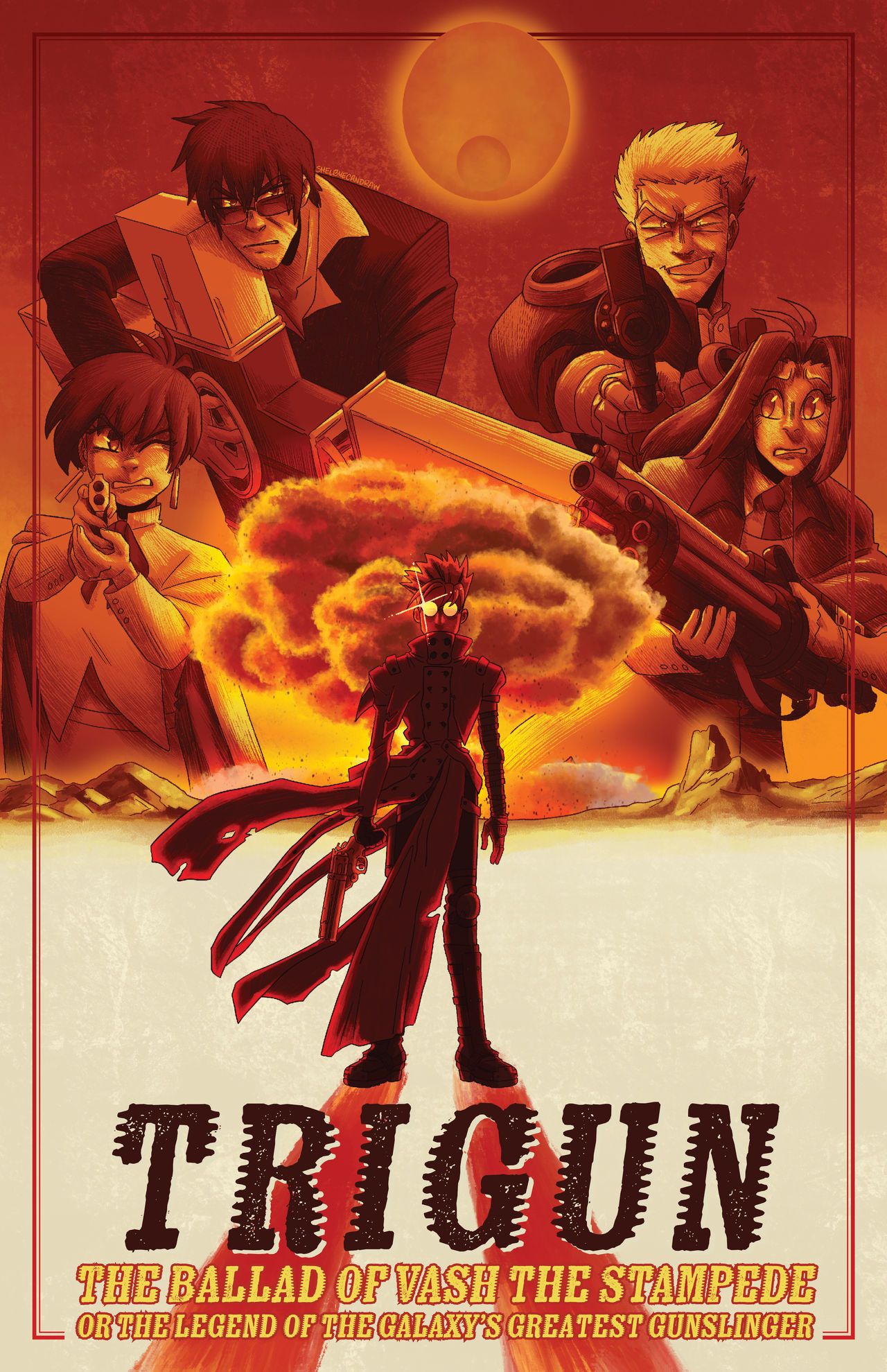 Trigunb TRIGUN by shelbyecandraw on DeviantArt