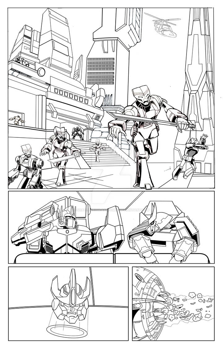 Transformer Deviantart Inks Transformers - Cybertronians page 23 ink by shatteredglasscomic on ...