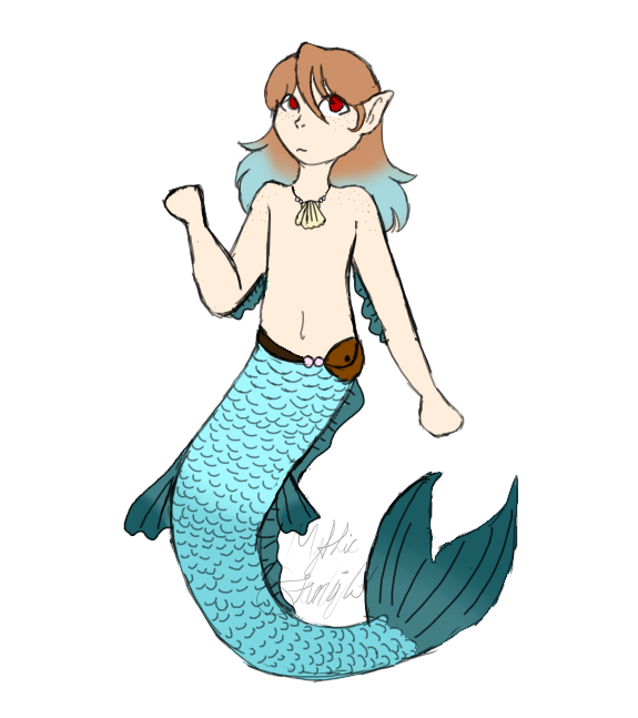 Merman Custom Merman redesign by TictacUni on DeviantArt