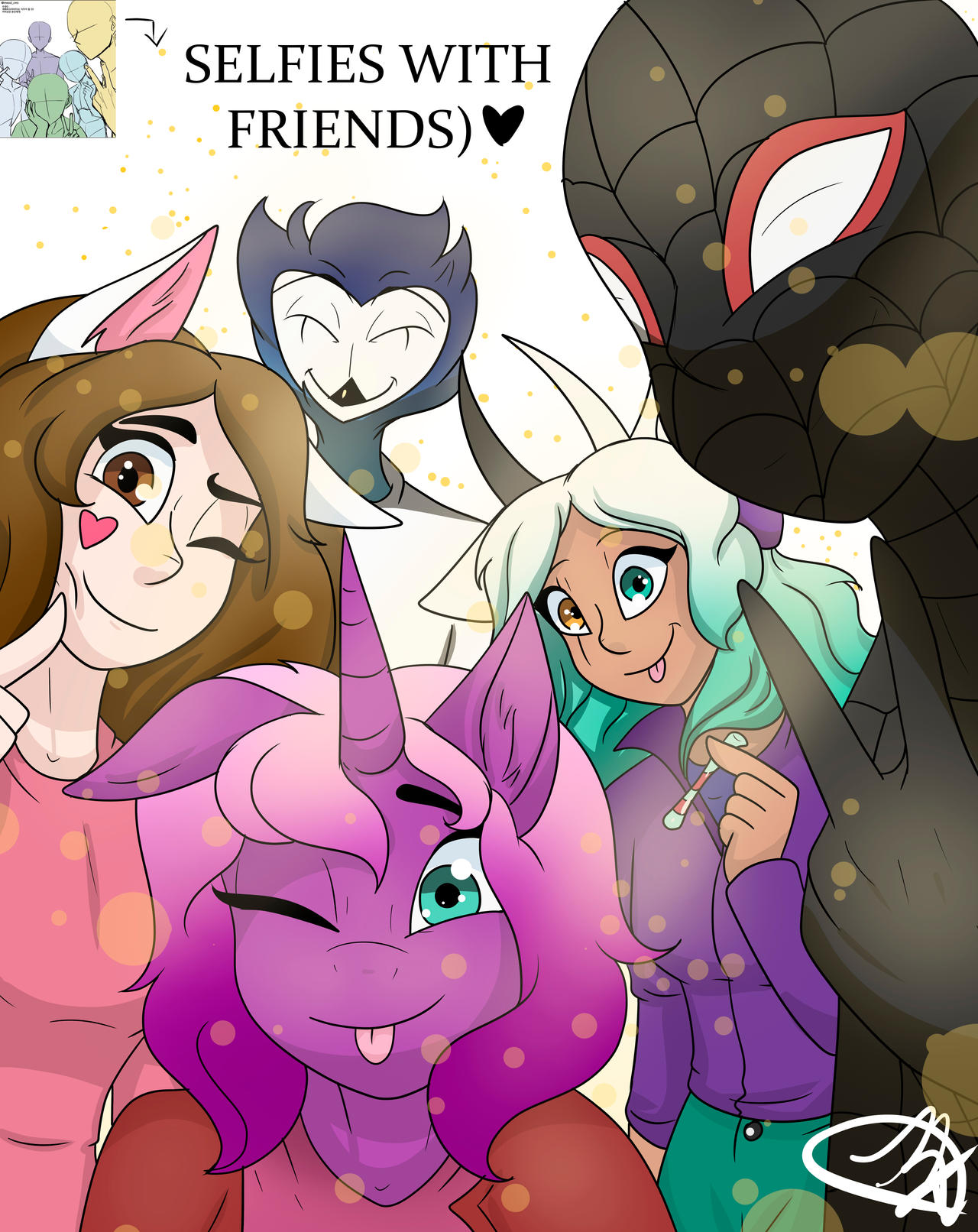 SELFIES WITH FRIENDS By Lara Kein On DeviantArt selfies-with-friends-by-lara-kein-on-deviantart