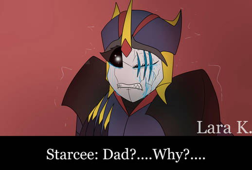 Tfp AU + Melspy AU(spoiler comic): Dad?....Why?...