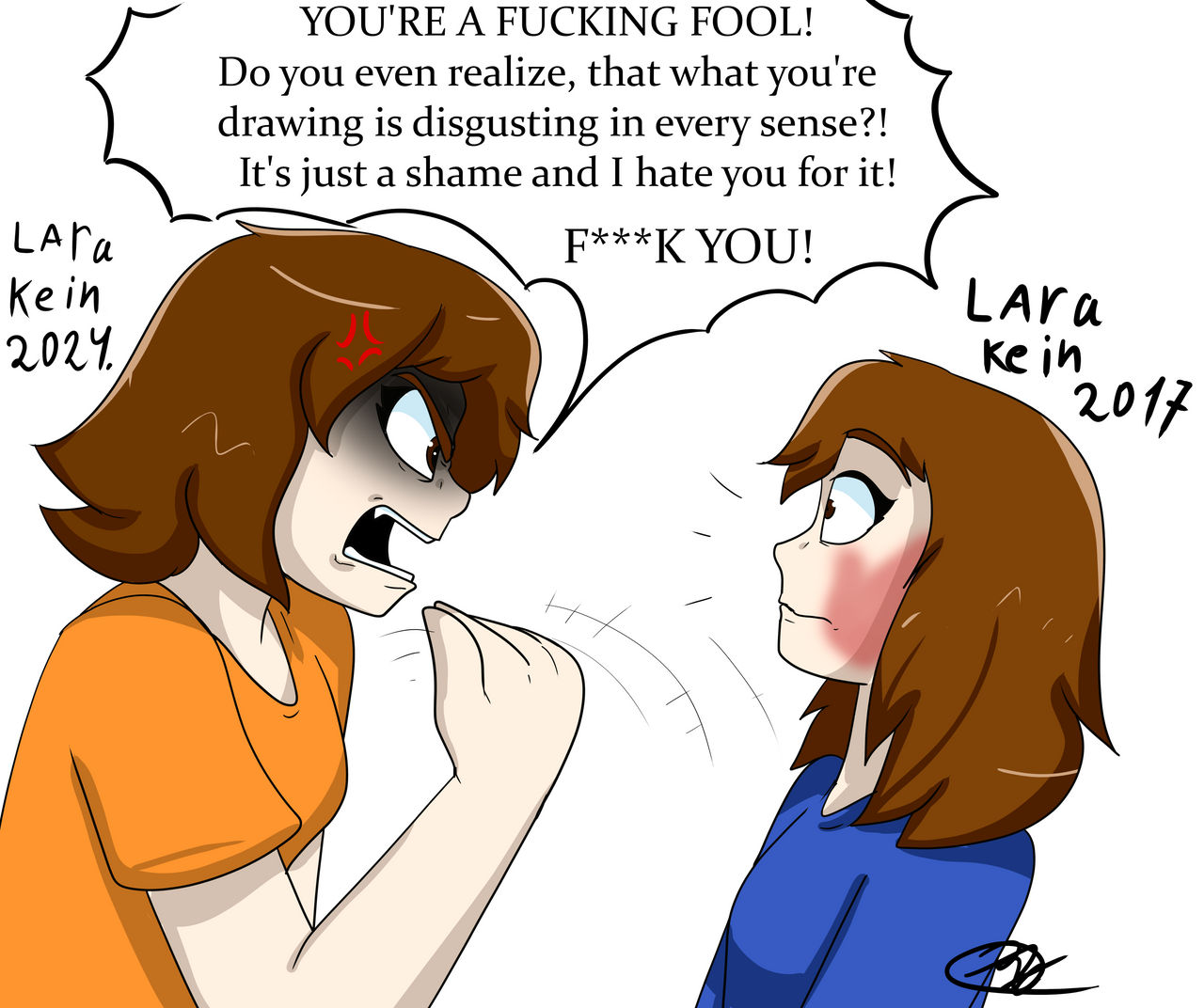 Lara Kein 2024 Vs Lara Kein 2017 I Hate 2017 By Lara Kein On DeviantArt lara-kein-2024-vs-lara-kein-2017-i-hate-2017-by-lara-kein-on-deviantart