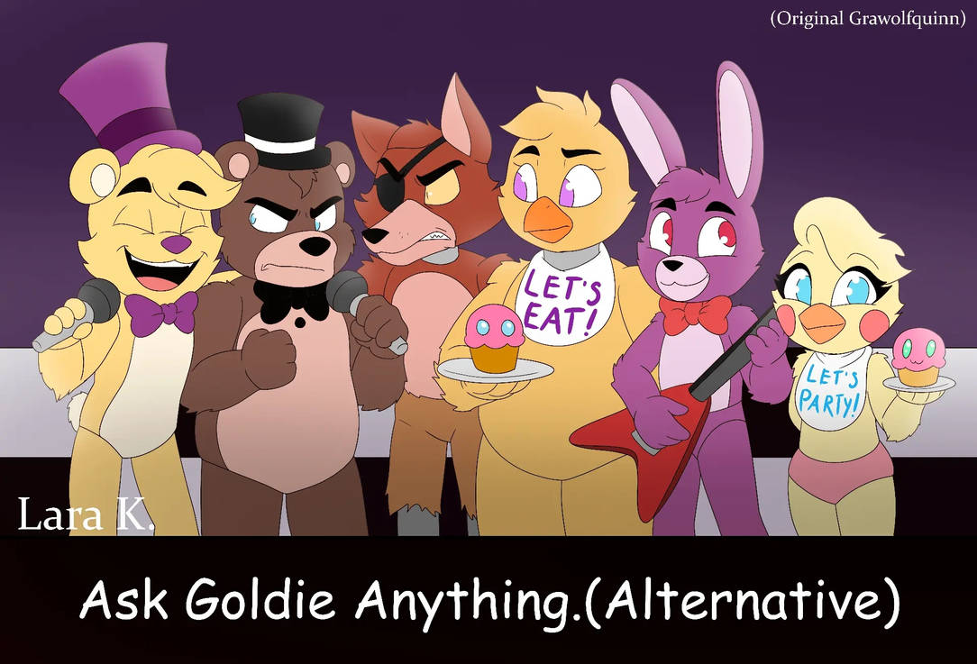 Alternative Ask Ask Goldie Anything: Goldie and his daughter. by Lara-Kein on DeviantArt