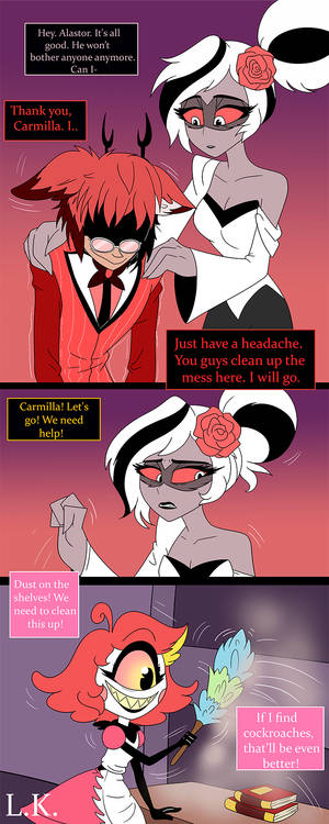 AU Hazbin. False Signal. Page 3.