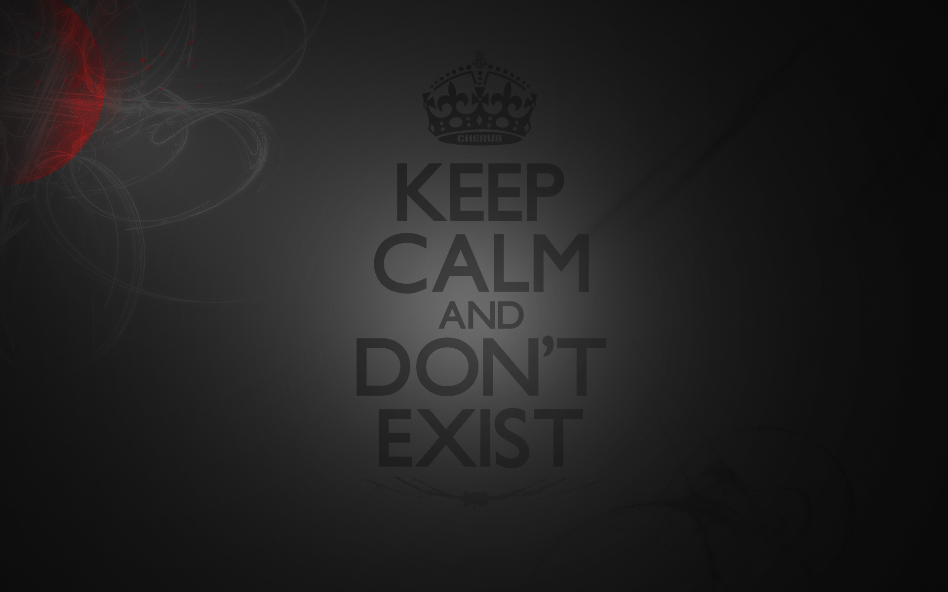 Keep Calm and Don't Exist DS