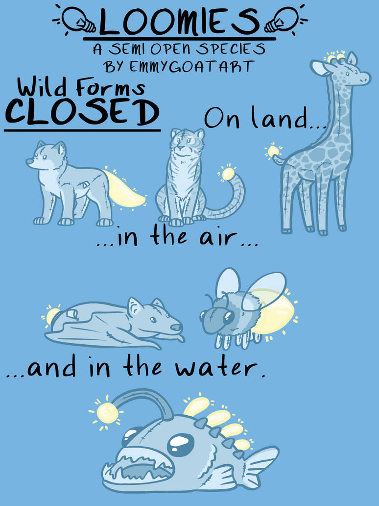 Loomie Wild Form by LoomieLightsArchive on DeviantArt