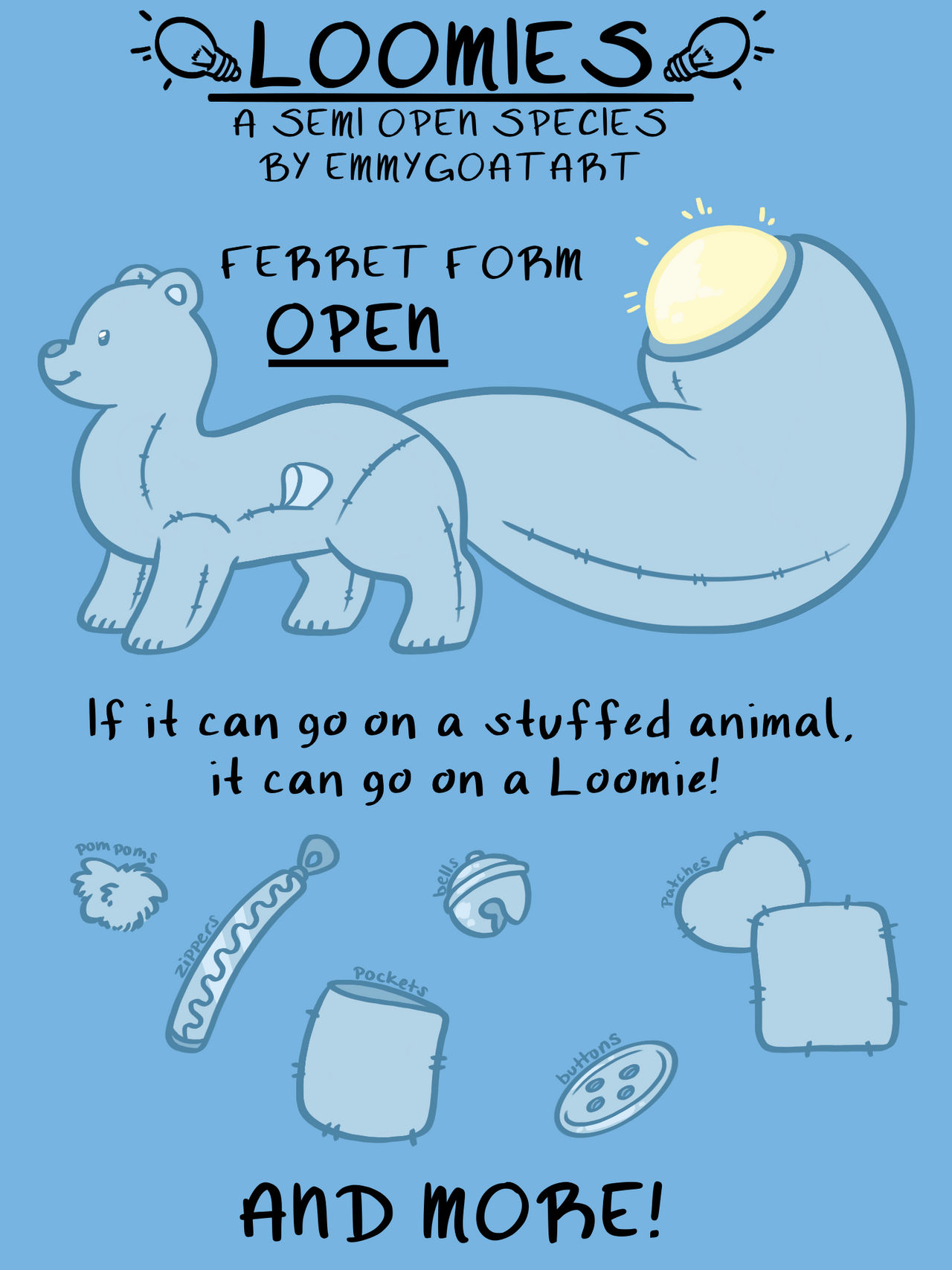 Loomie Wild Form by LoomieLightsArchive on DeviantArt