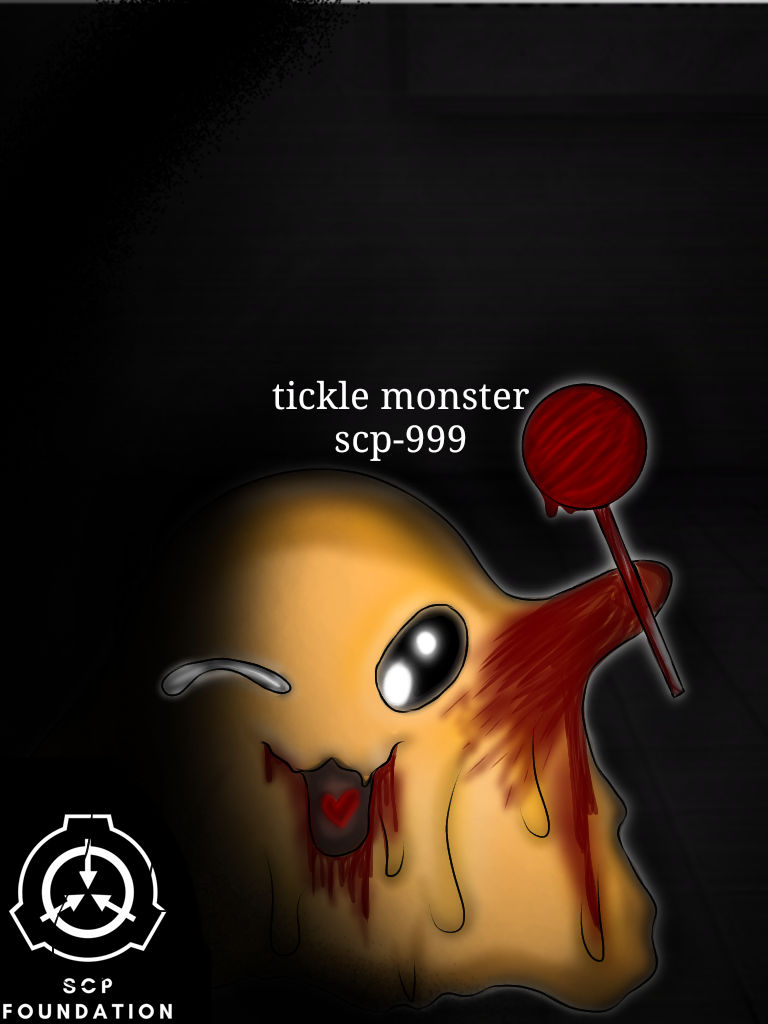 SCP-999 Tickle Monster SCP Foundation | Art Print