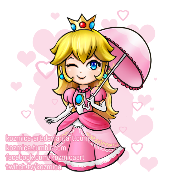 Princess Peach - Chibi