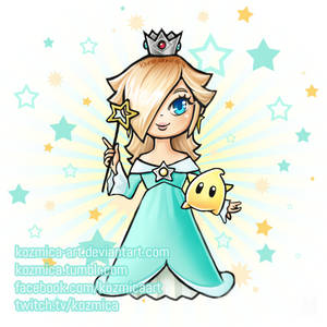 Rosalina and Luma Chibi