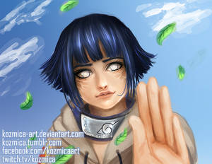 Hinata Hyuga (Naruto) portrait