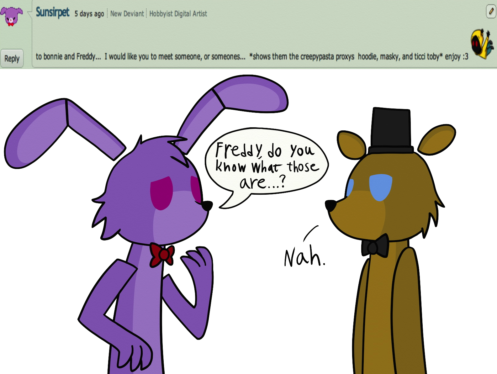 Old Ask #3639 by FNAFCREW-QA on DeviantArt