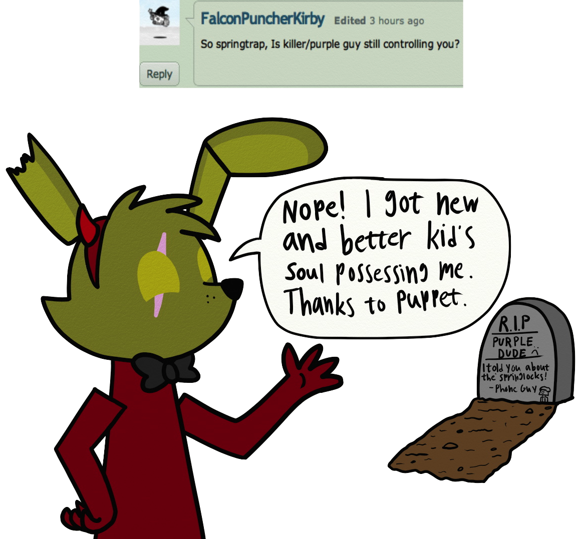 FNAF Ask #646 by FNAFCREW-QA on DeviantArt