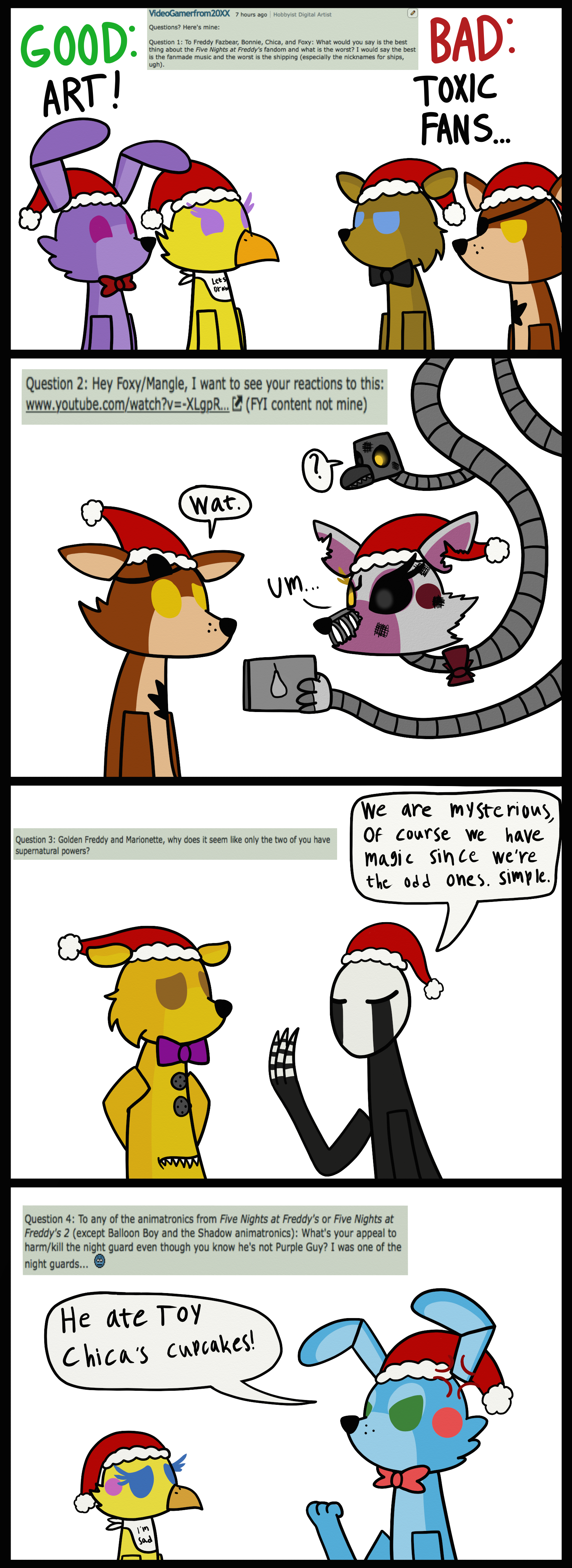 FNAF Ask #228 by FNAFCREW-QA on DeviantArt