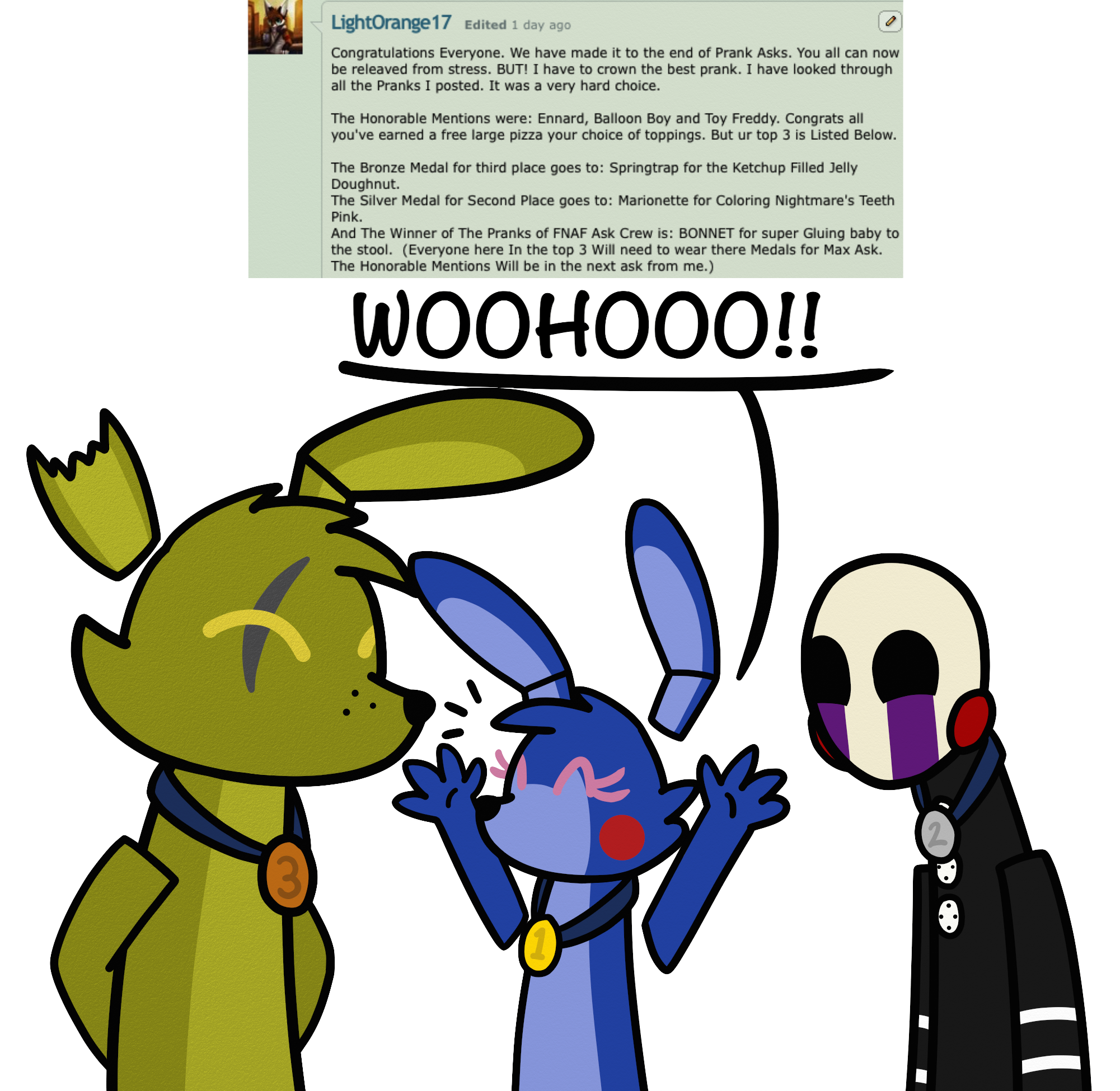 FNAF Ask #843 by FNAFCREW-QA on DeviantArt