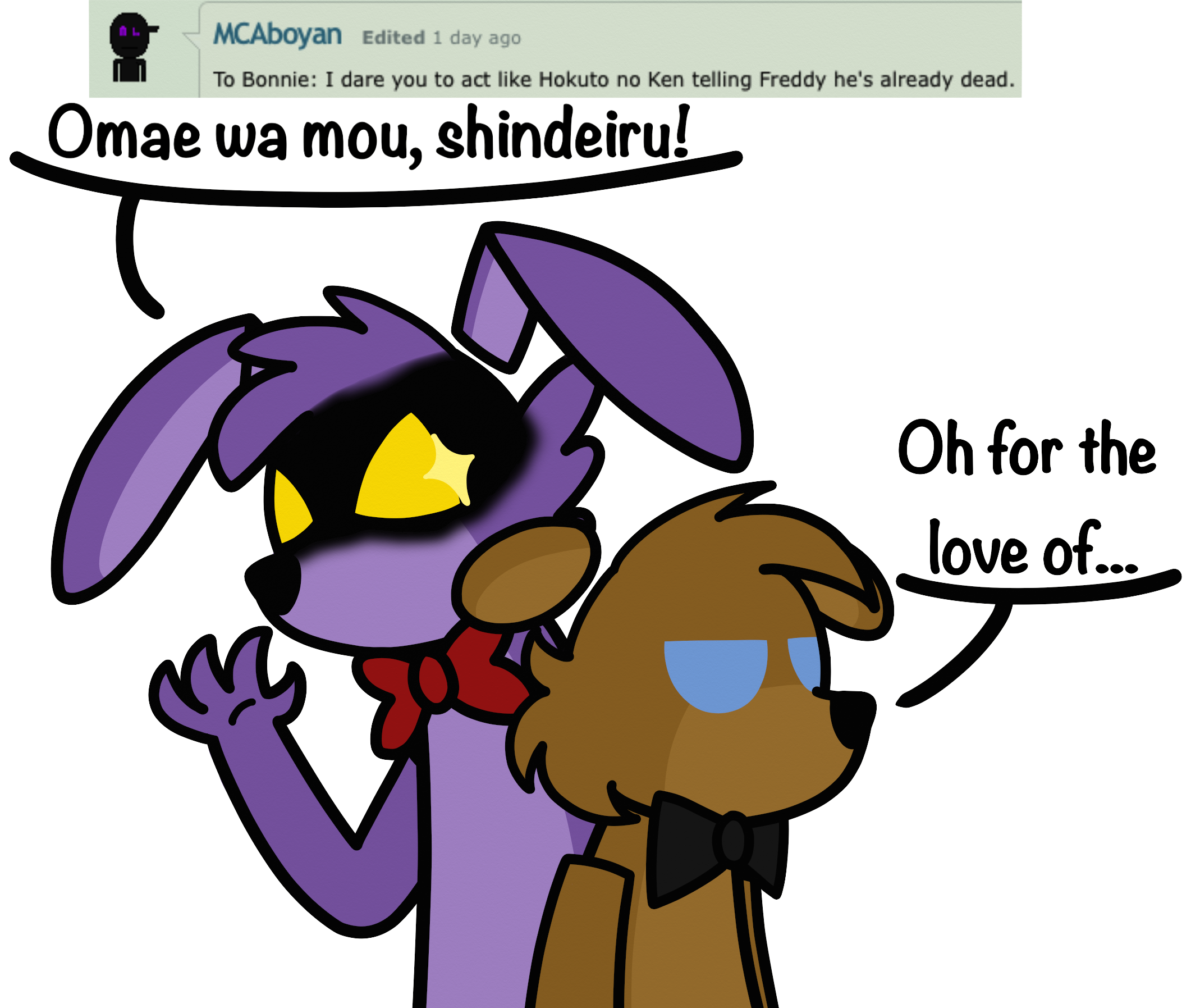 FNAF Ask #843 by FNAFCREW-QA on DeviantArt