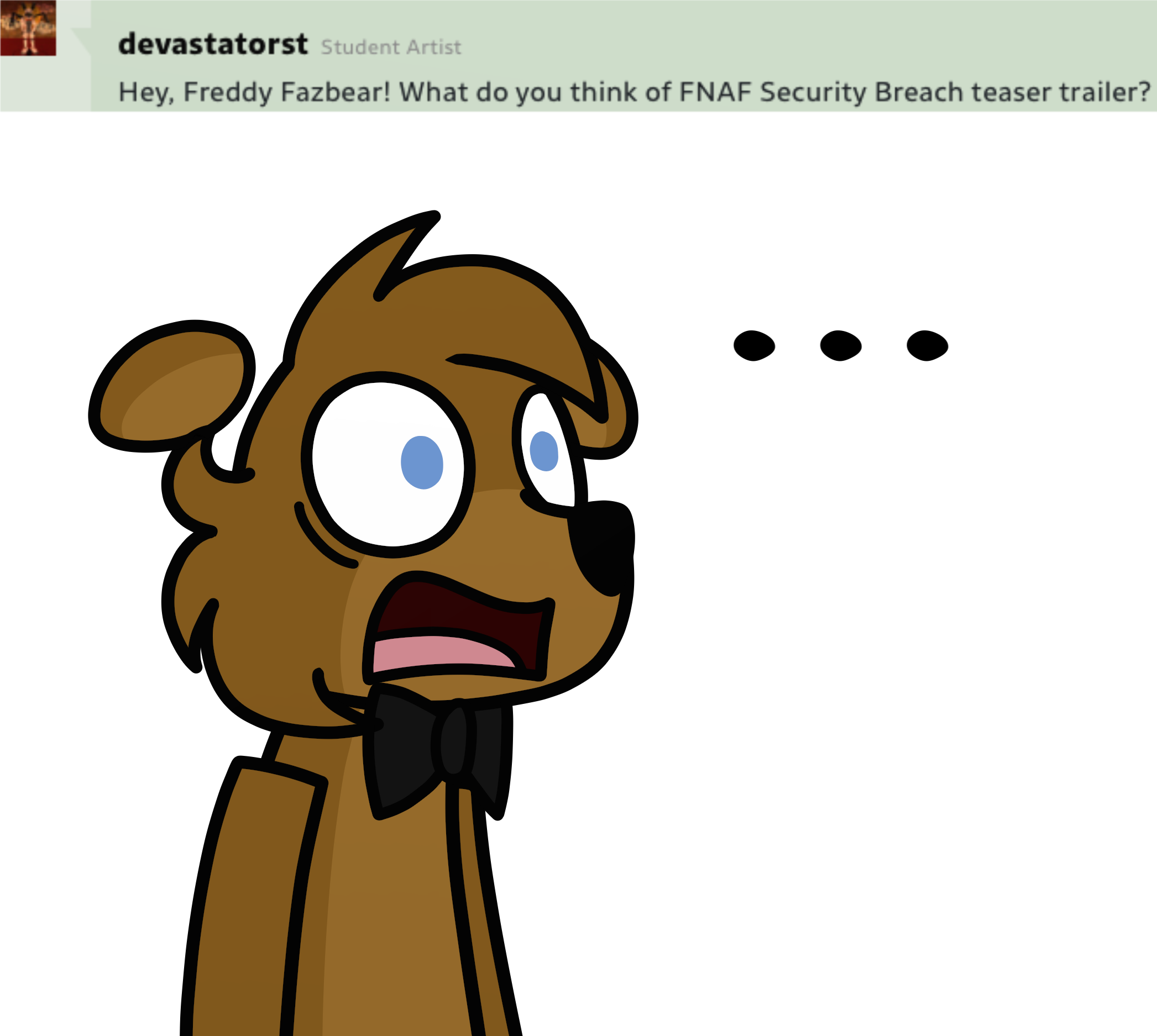 FNAF - Freddy Fazbear's Pizzeria in my AU! by FNAFCREW-QA on DeviantArt