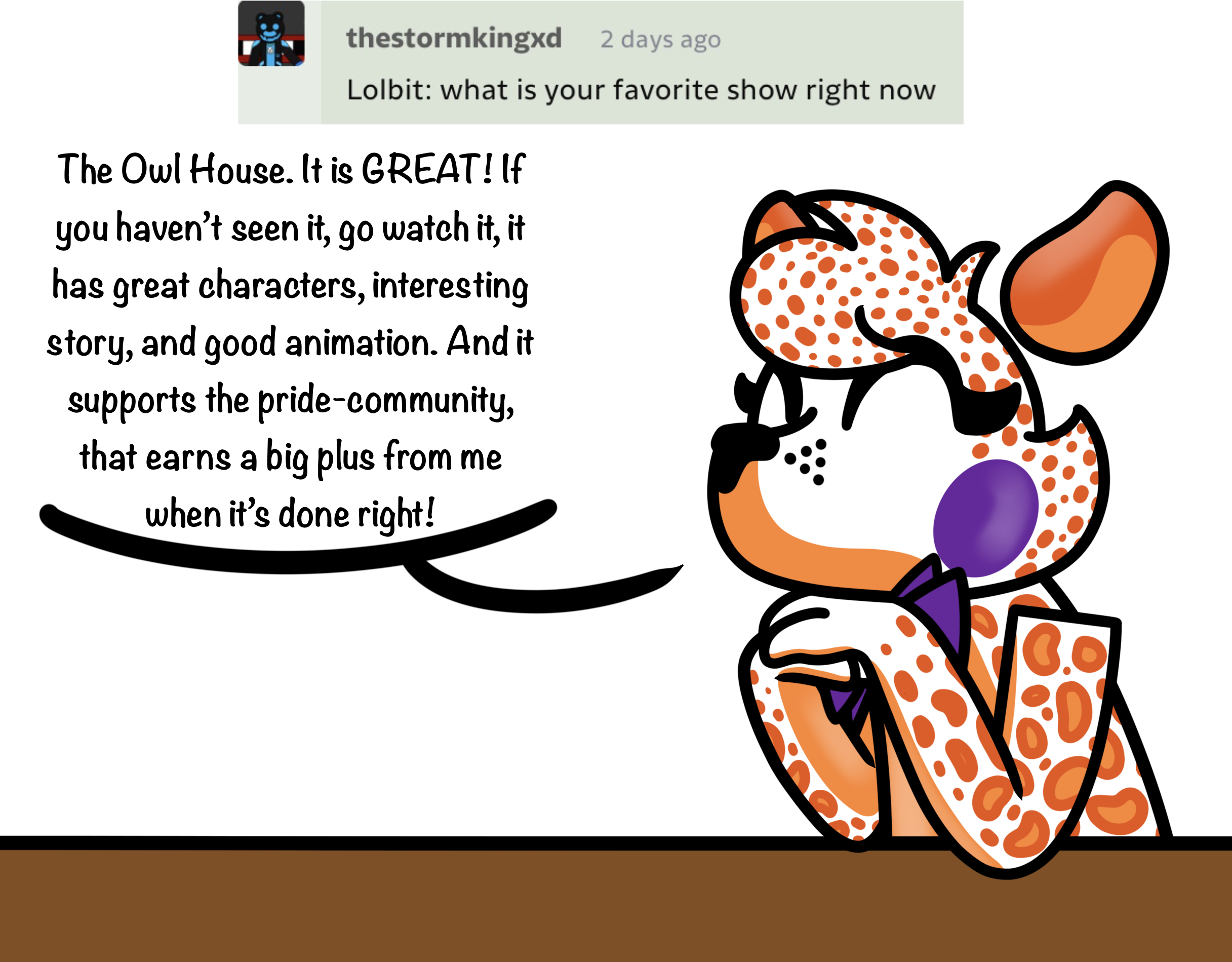 FNAF Ask #228 by FNAFCREW-QA on DeviantArt