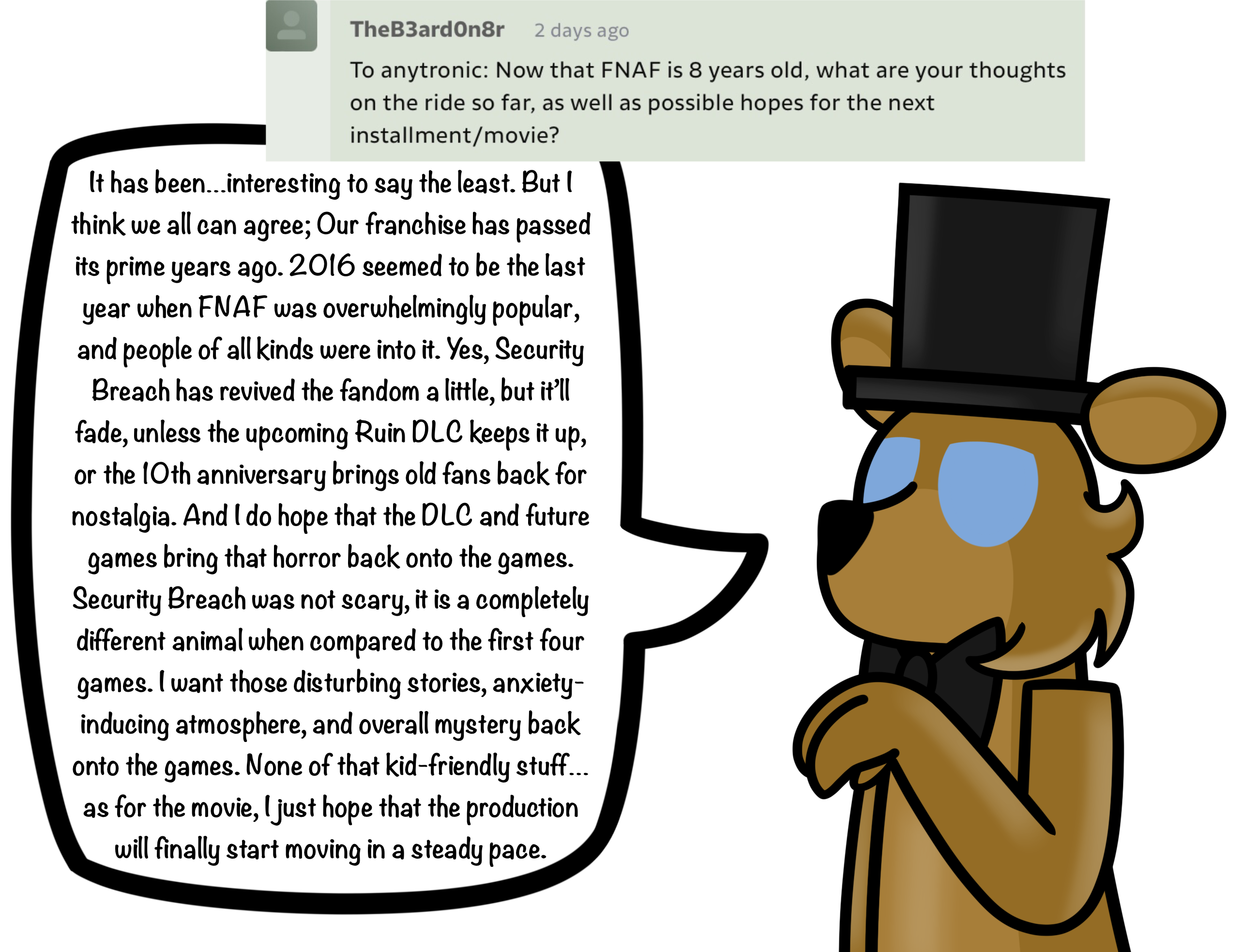 FNAF Ask #646 by FNAFCREW-QA on DeviantArt