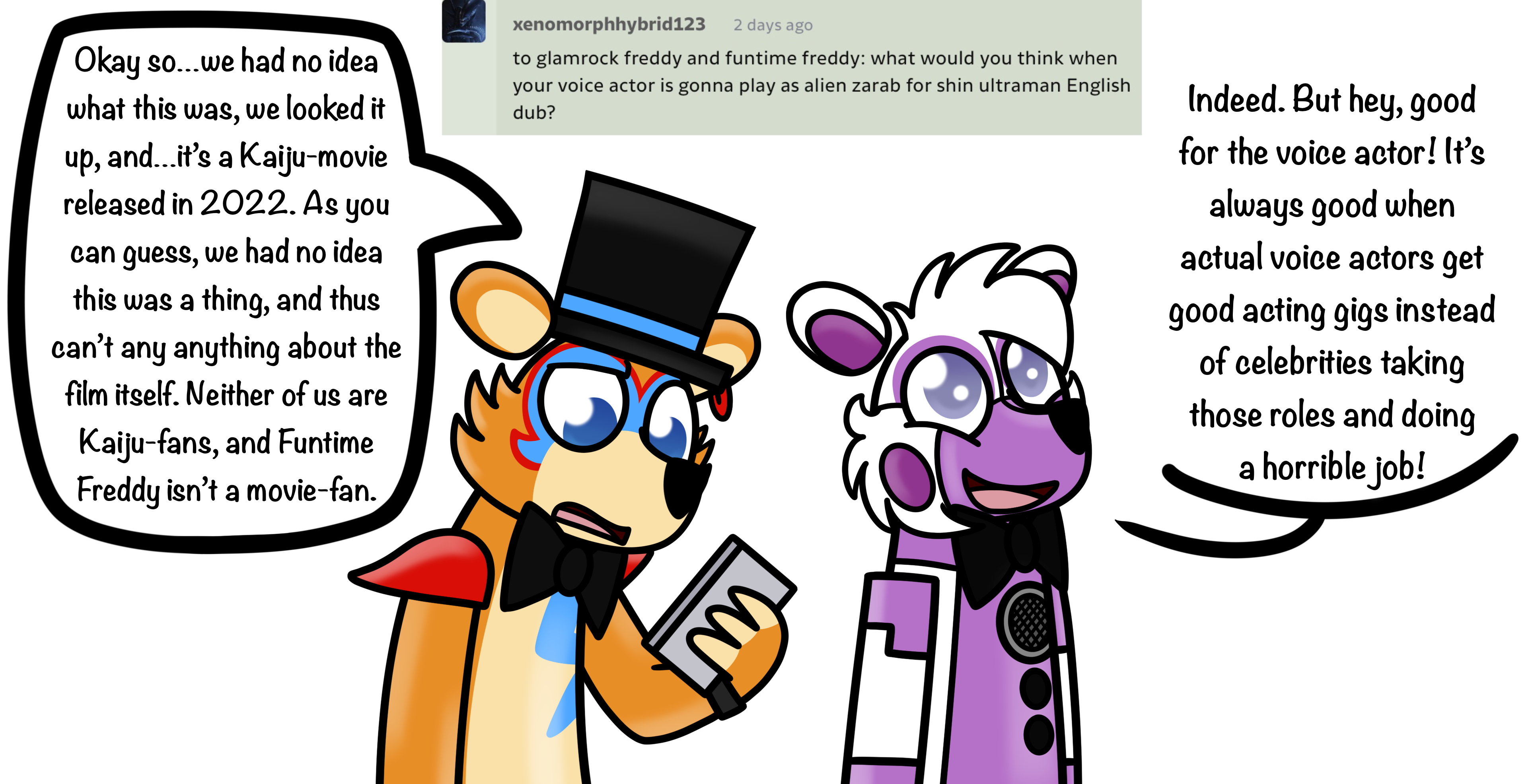 Ask FNAF Cast