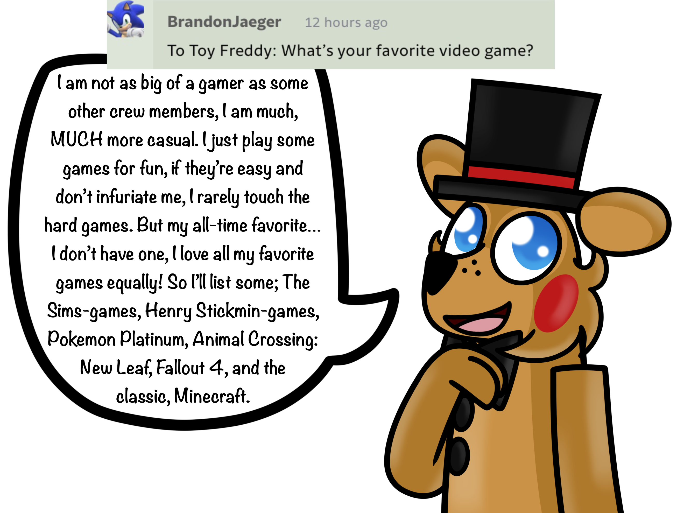 FNAF - Freddy Fazbear's Pizzeria in my AU! by FNAFCREW-QA on DeviantArt