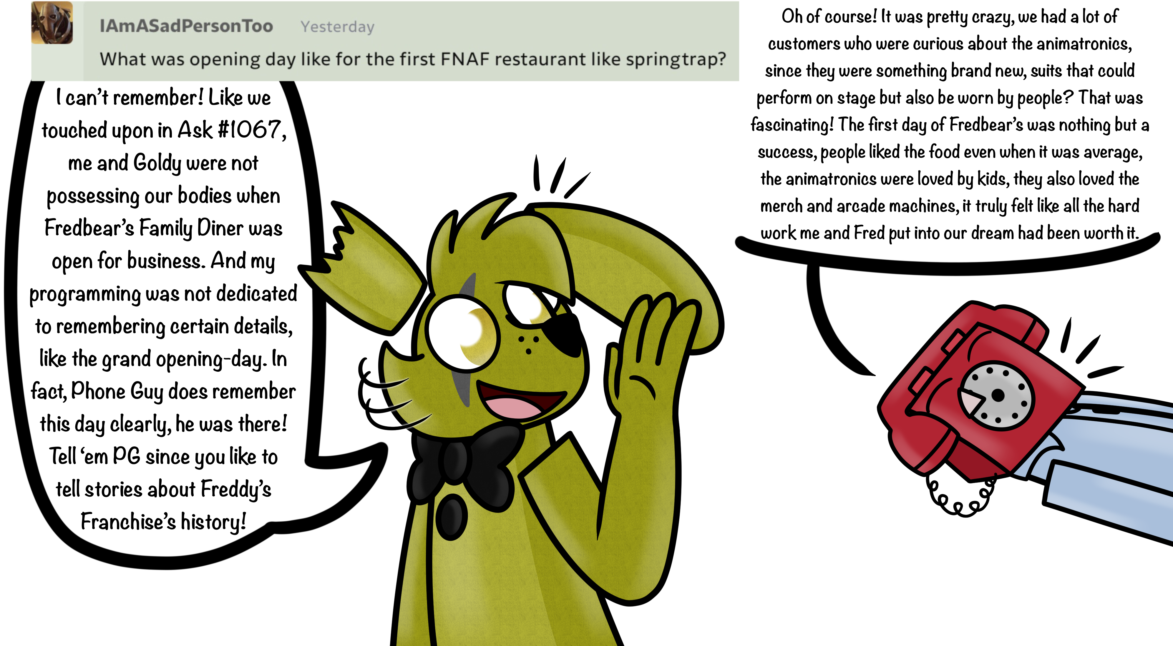 FNAF - Freddy Fazbear's Pizzeria in my AU! by FNAFCREW-QA on DeviantArt