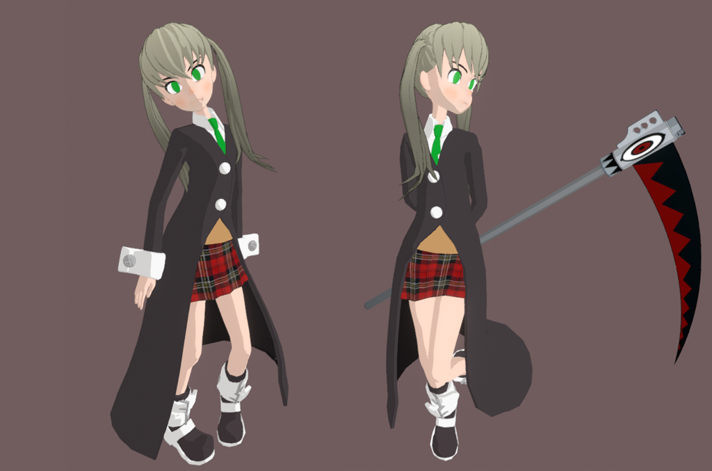 Maka (Soul Eater) VRChat Avatar by westomopresto on DeviantArt