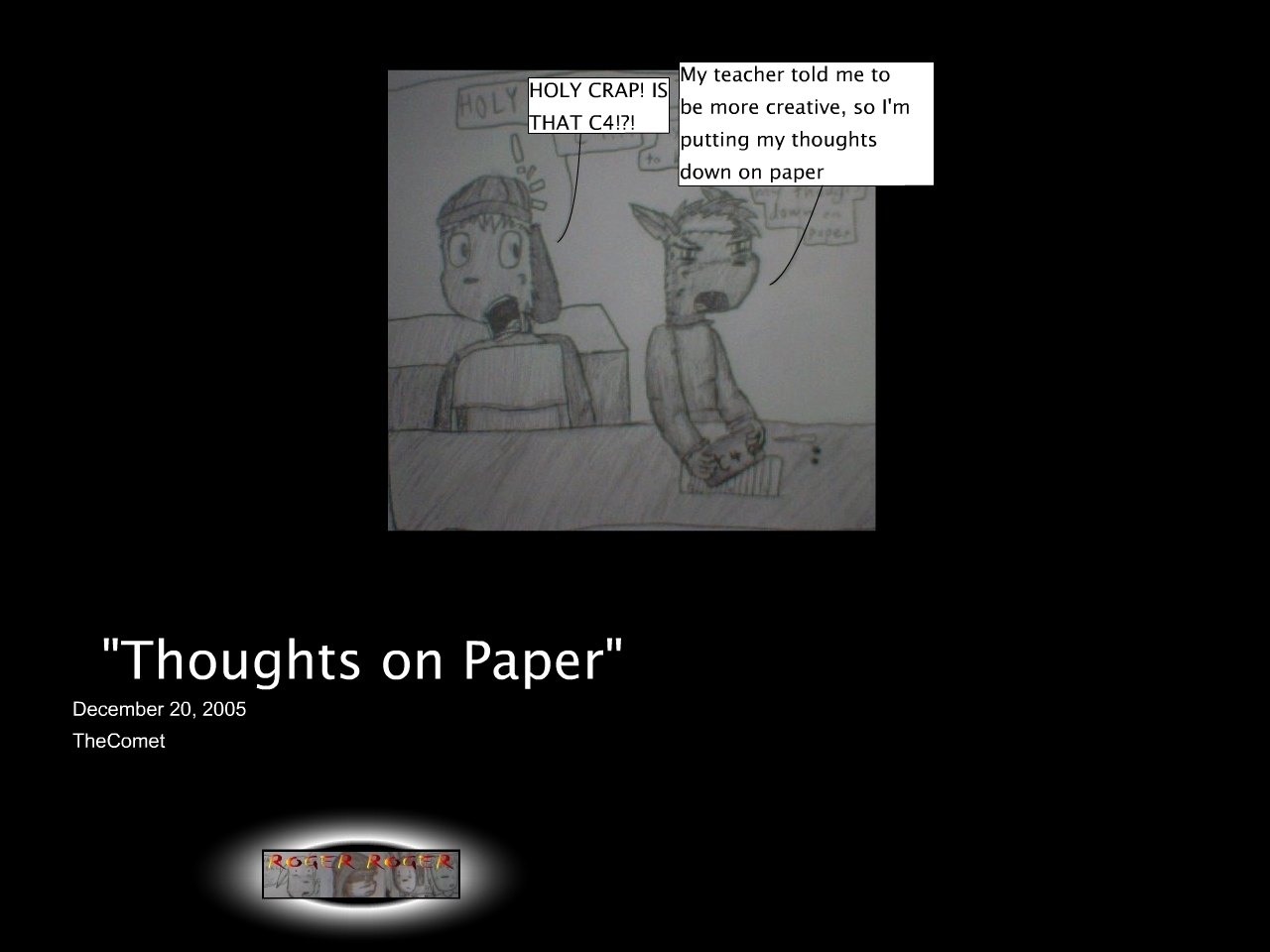 Roger Roger-Thoughts on Paper