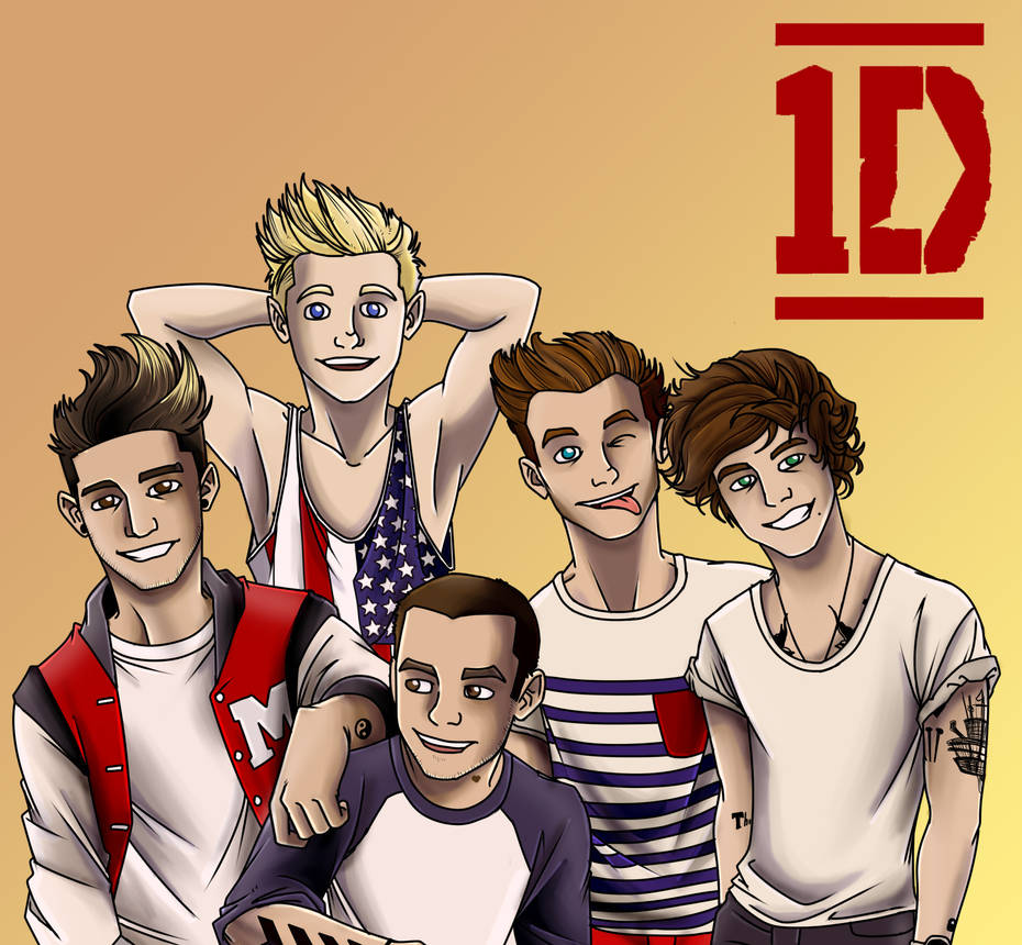 Pou One Direction One Direction by 0-Pau-0 on DeviantArt