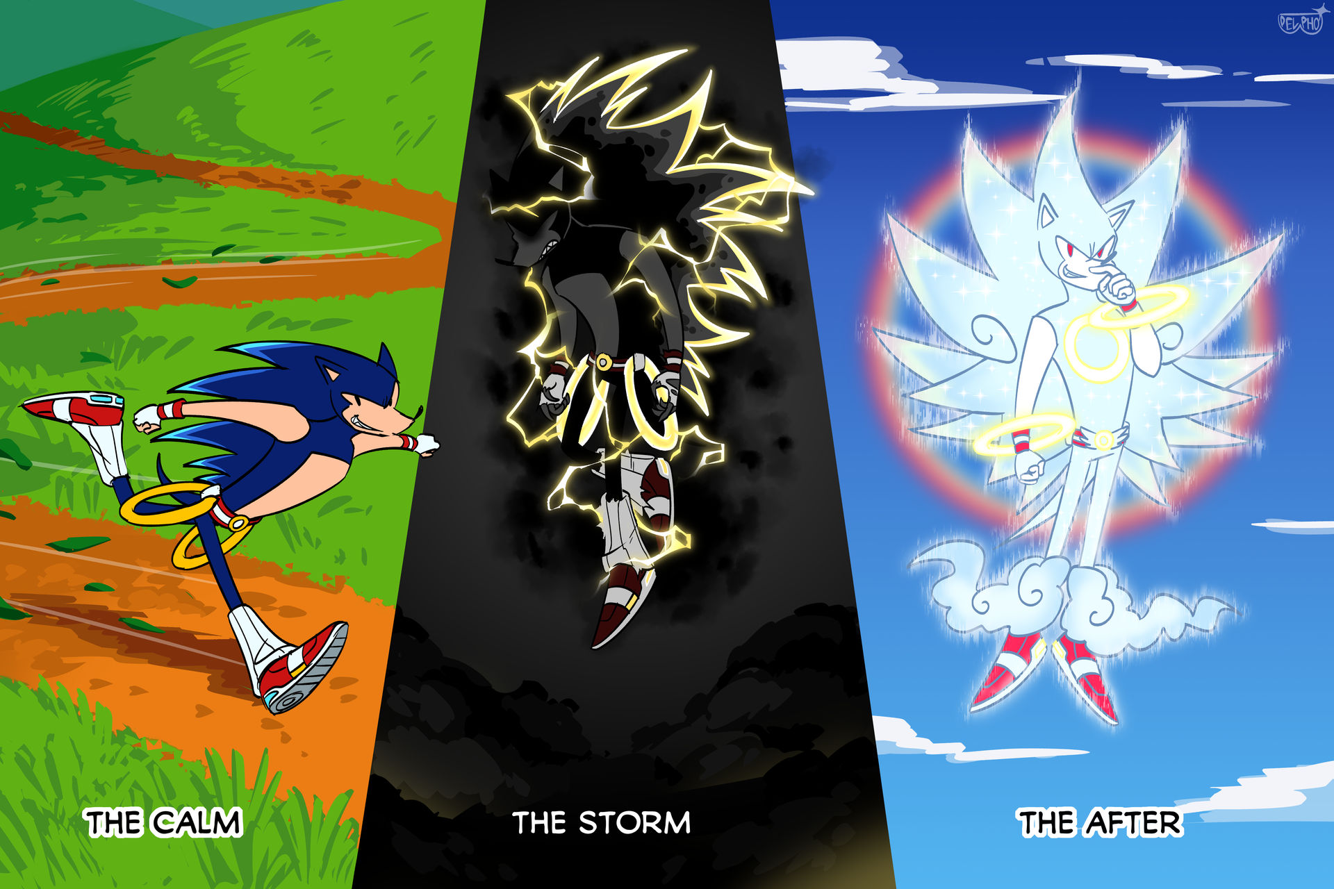 sonic forms by delphoart on DeviantArt