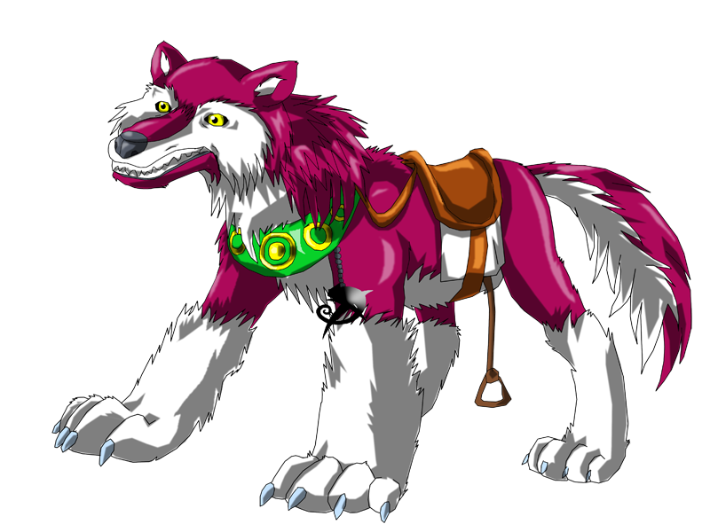 Riding Wolf by Argeshka on DeviantArt