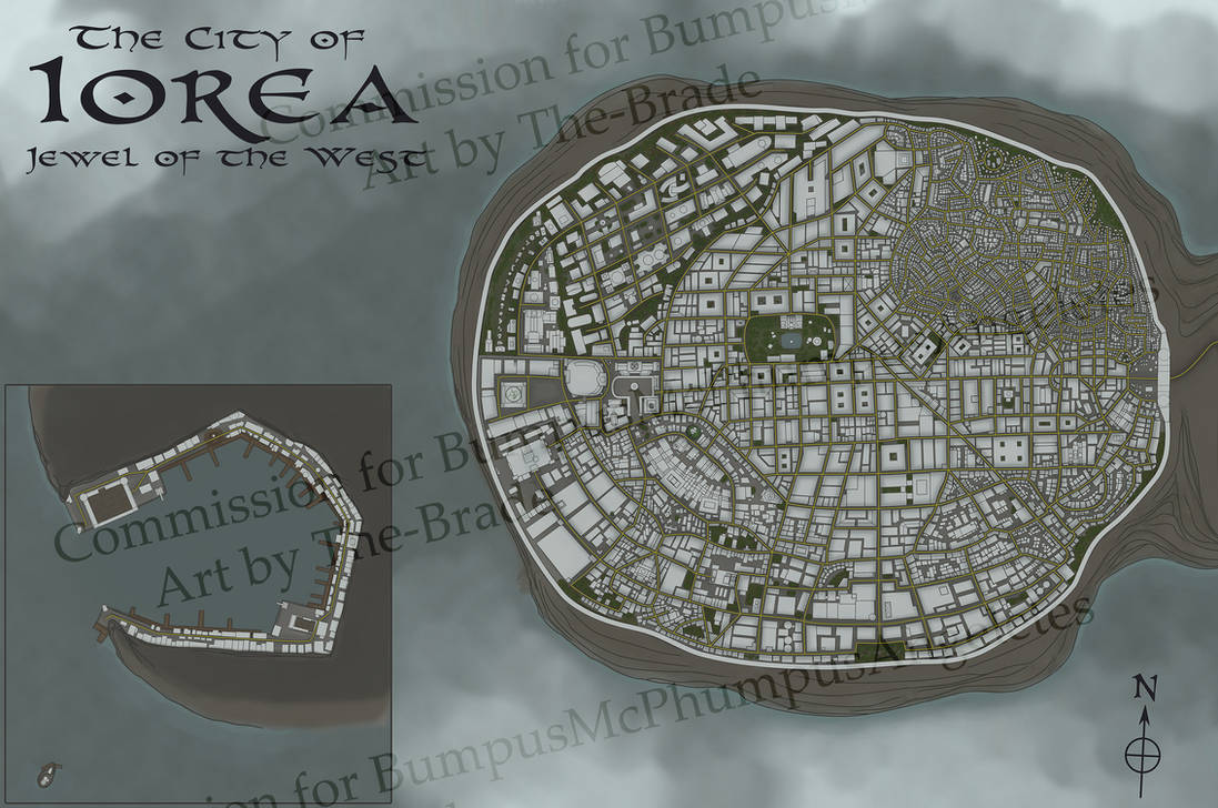 Oara Map Iorea Map Commission by The-Brade on DeviantArt