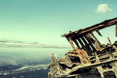 Peter Iredale Shipwreck