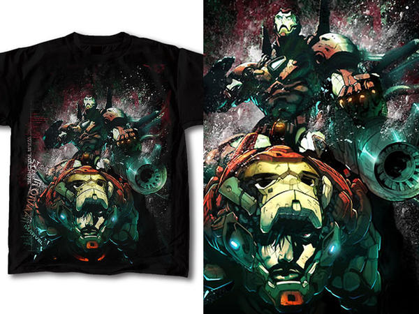 T-Shirt Design Marvel 01