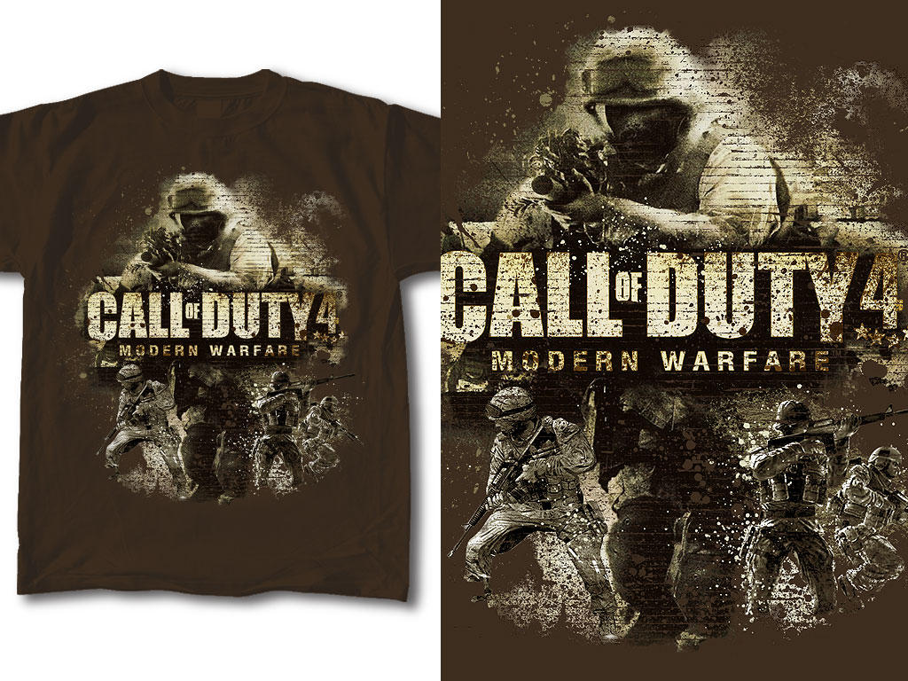 T-Shirt Design Call of Duty 02 by RobDuenas on DeviantArt