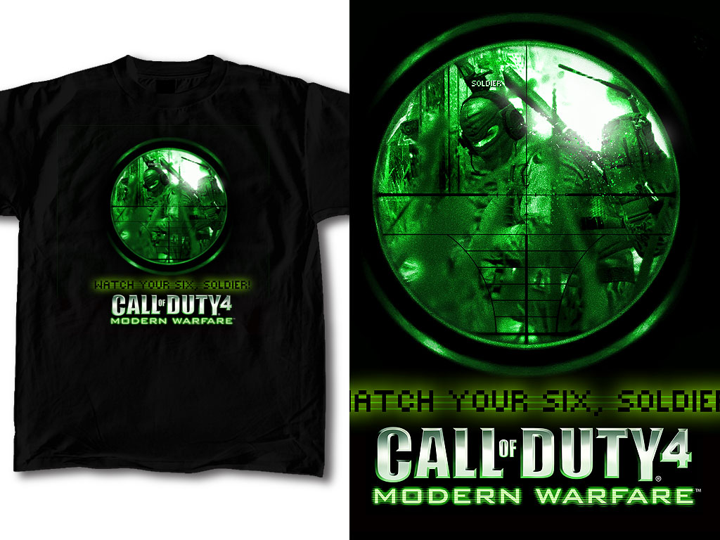 T-Shirt Design Call of Duty 03