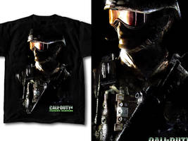 T-Shirt Design Call of Duty 04