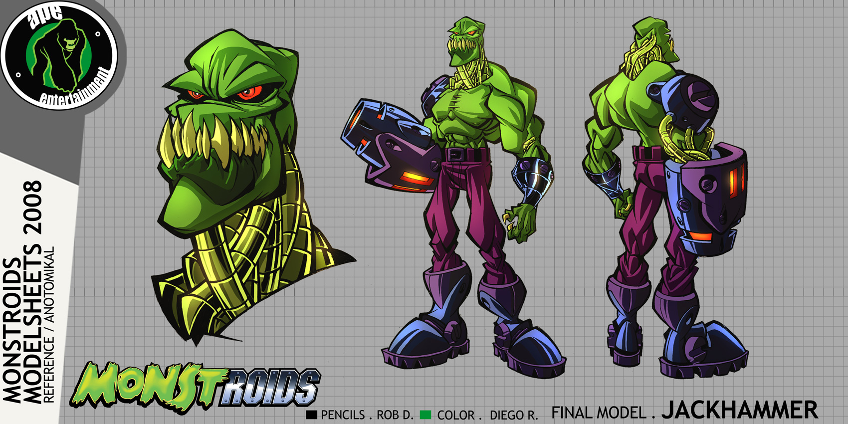 Monstroids Modelsheet 04