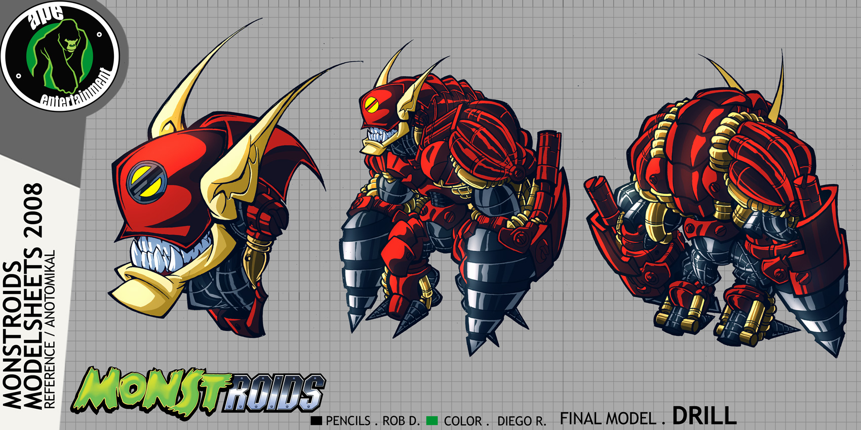 Monstroids Modelsheet 09