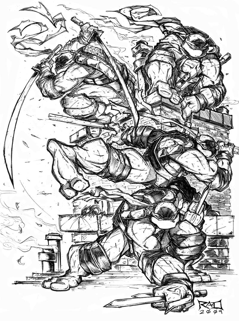 Morning Sketch - TMNT FINAL 01