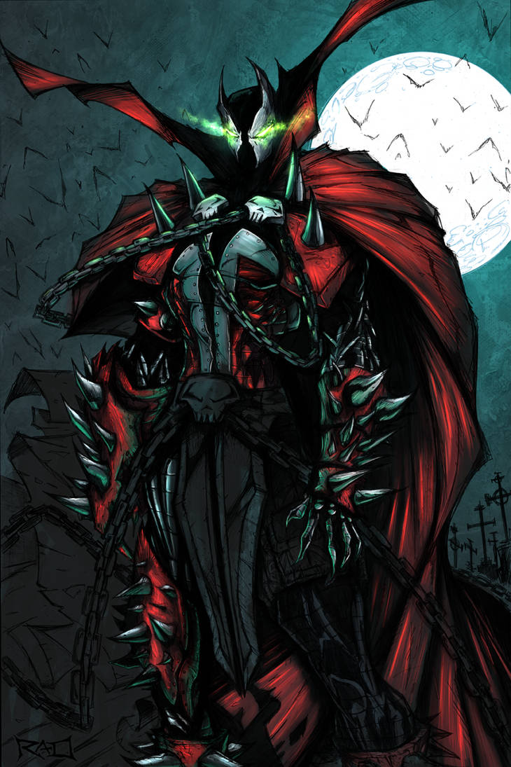 Spawn COLOR WIP 03 by RobDuenas on DeviantArt