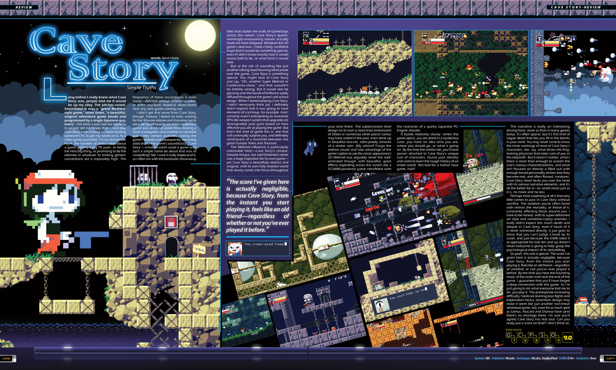 Gamefan Issue Two Cave Story