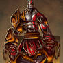 Kratos Sketch - Colored